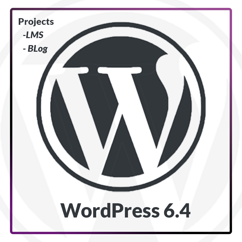 WordPress 6.4 + Projects
